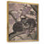 «Two Gray Kitting Sleeping In A Tree», impression sur toile-1688669392-1688669395