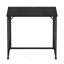 31,5 po Bureau pliant pour petits espaces, aucun assemblage requis, noir
