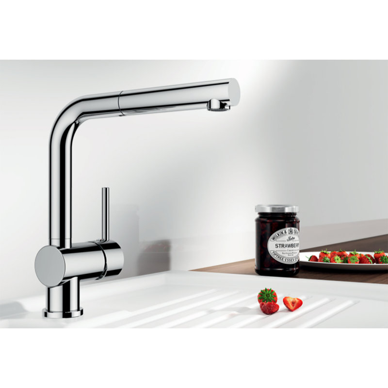 Mixa-S Pull Out Faucet Single Lever Monobloc Tap
