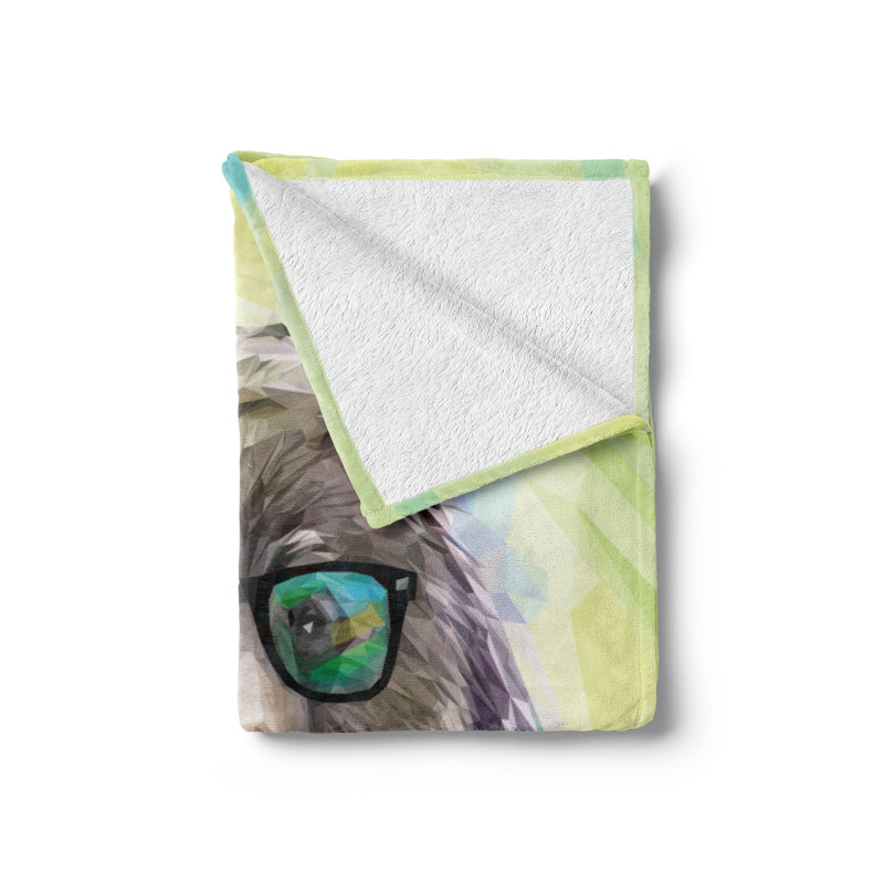 Hand Woven Throw Blanket, 50" x 70"