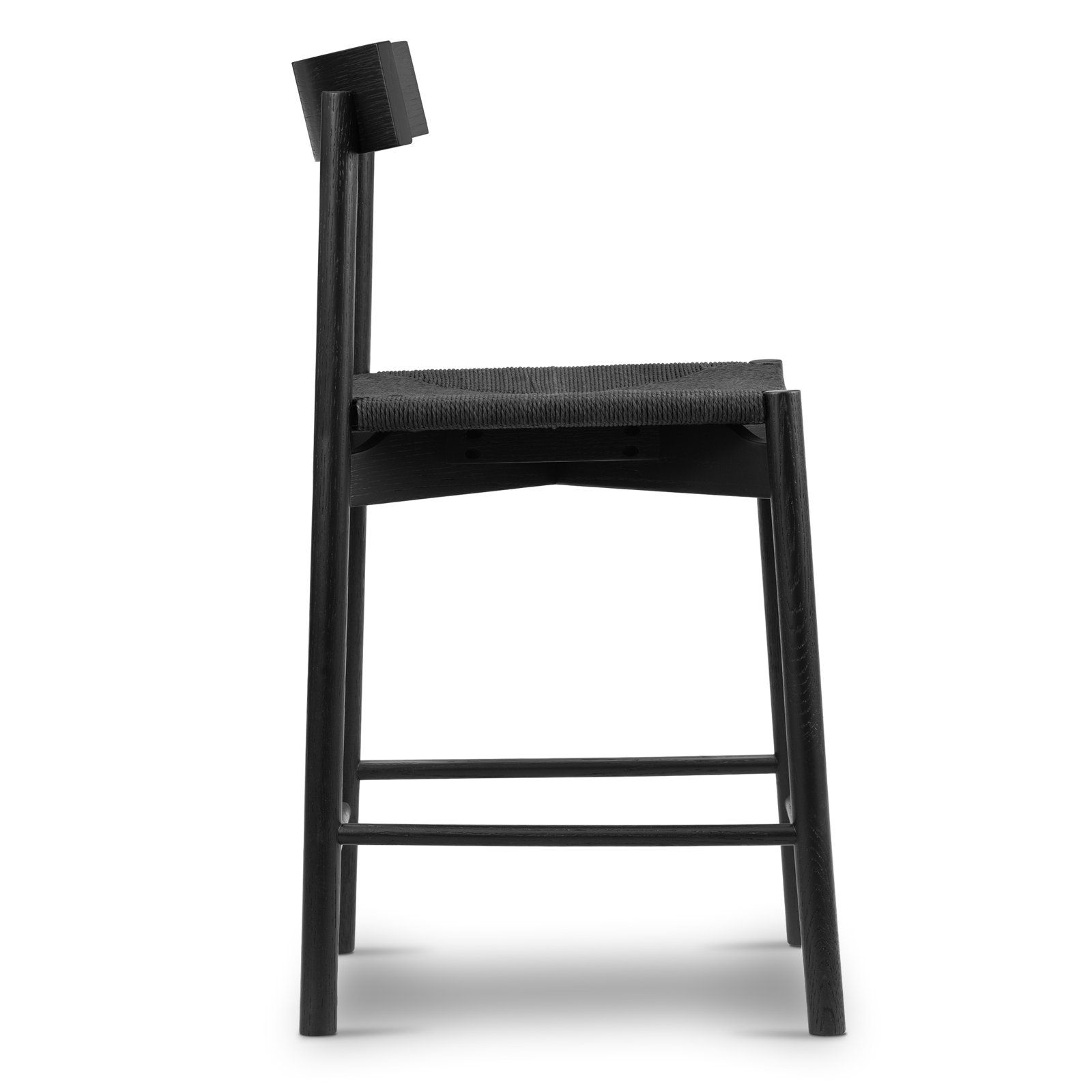 23.5 " Bar Stool, Pitch Black