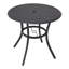 Carstens 2 - Person 80cm L Outdoor Garden Metal Slatted Coffee Table