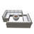 Wicker 12 - Person Patio Conversation Set with Cushions-97783021-97783022