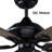 11'' Ceiling Fan with Light Kit