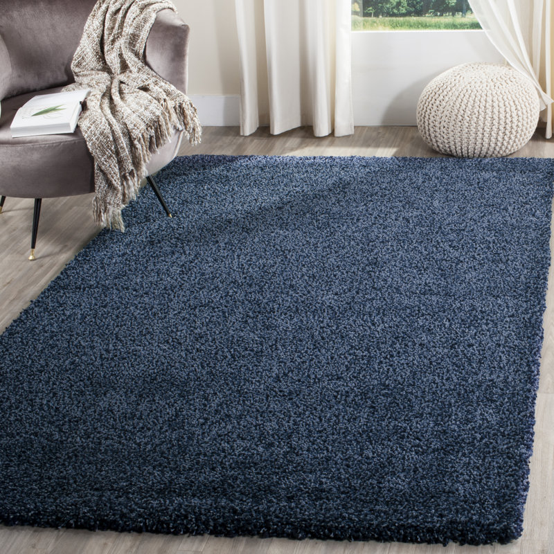 Vandoren Santa Monica Shag Performance Solid Color Rug, Rectangle 5'3" x 7'6"