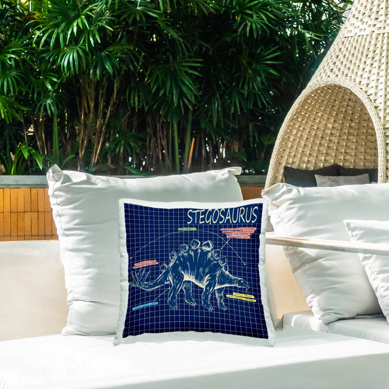 Coussin Stegosaurus