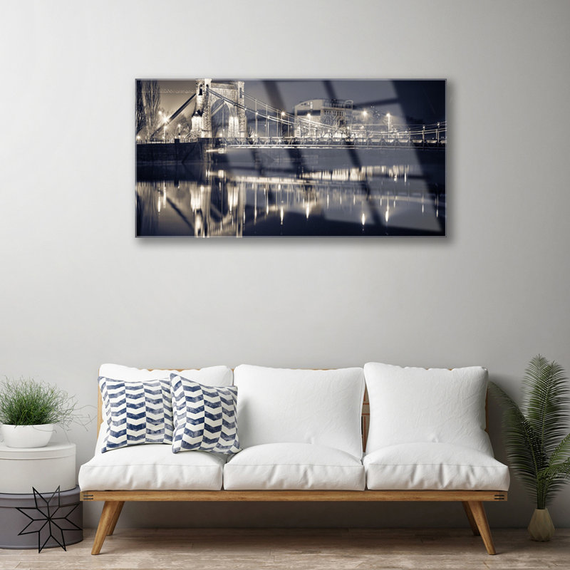 Bridge Architecture - Unframed Photograph on Glass