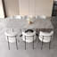 Ensemble de table de salle à manger 62,4 "à rallonge 78,15" pour 4 à 8 personnes-780368410-780368411