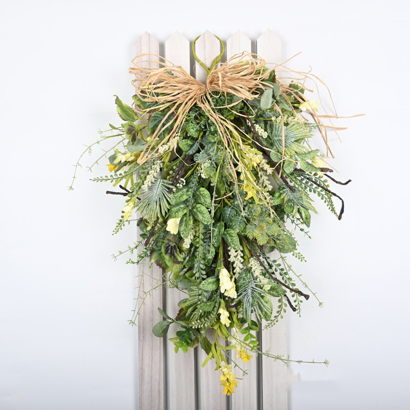 Ornement de porte à motif floral