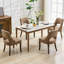 Chaise de salle à manger rembourrée Arlene-129872506