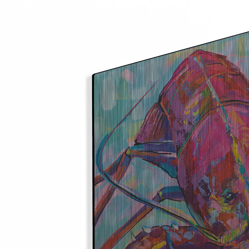 «Lilly Lobster III» par Jeanette Vertentes, H 24 po x l 24 po