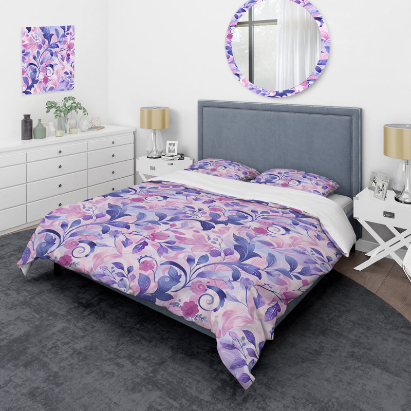 Ensemble de housse de couette Modern, Housse de couette simple et deux taies décorative