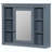 Leorn 35.1'' Single Bathroom Vanity with Resin Top with Mirror-2028937386