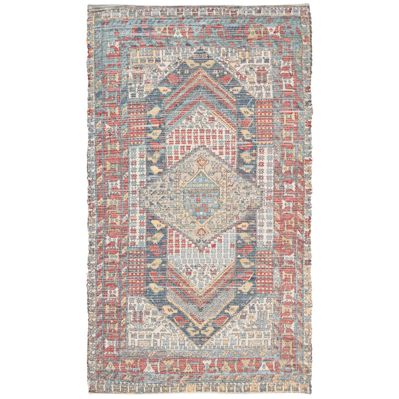 Joppatowne Hand Loomed Performance Oriental Rug, Rectangle 3' x 5'