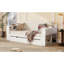 Lit de jour avec bureau amovible, tiroirs de rangement et table d'appoint hydraulique-398709001-398709006