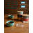 DOWAN 6 oz Vibrant Porcelain Ramekins with Lids (Set of 6)