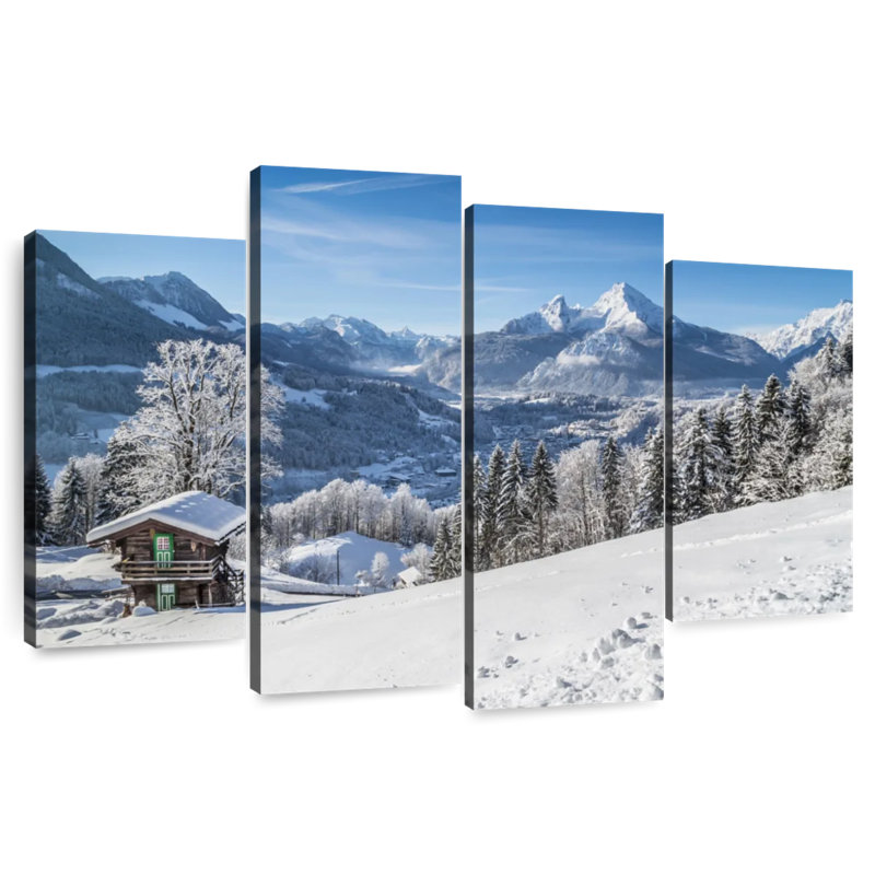 Alvord Winter dans les Alpes bavaroises