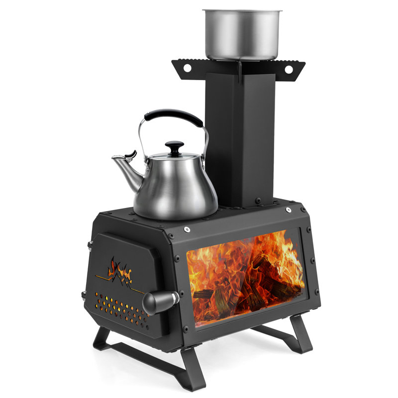 Nodal Cylinder Steel Smokeless Outdoor Fireplace