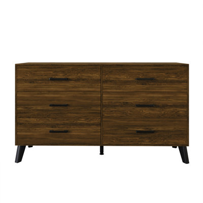 Jeweldine 6 Drawer 52.56" W Double Dresser