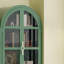 Bibliothèque standard verte arquée