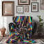 Couverture psychédélique 1 pièce - Sherpa Premium-99153316