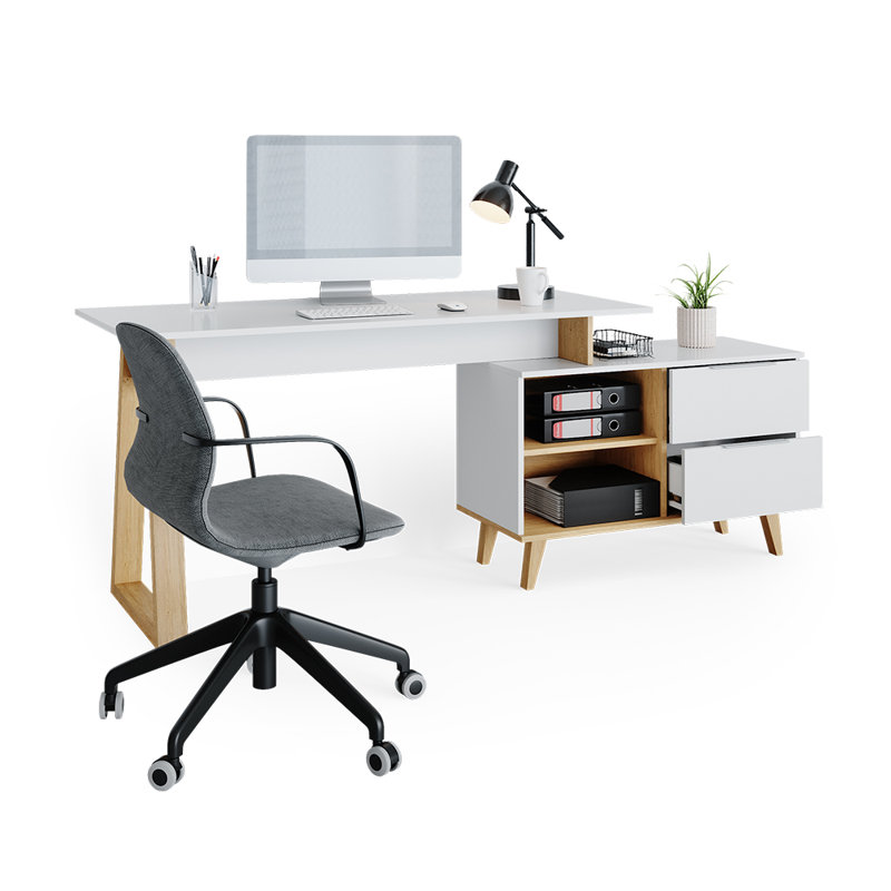 Gabriela L-Shape Desk