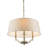 Dasilva Fabric Semi Flush Mount-1844346239-1844346236
