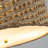 Tierra 18-Inch 3-Light Natural Rattan Semi-Flush Mount