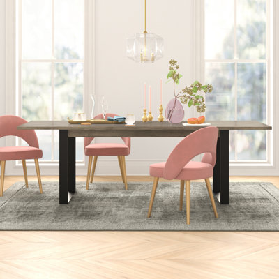 Lafabrica Extendable Metal Base Dining Table