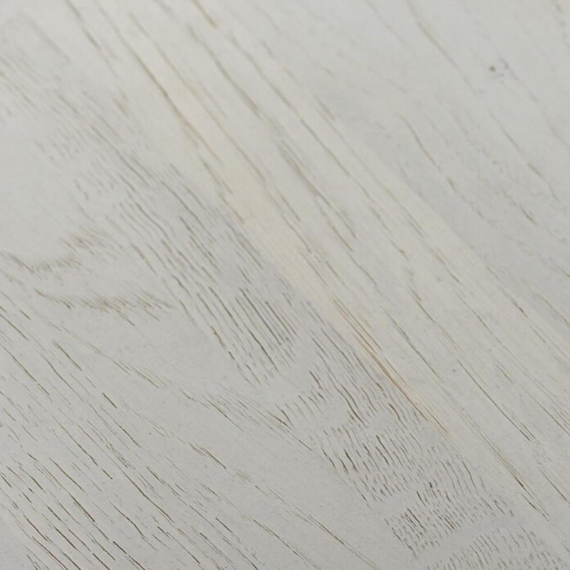 Table de bout à 3 pieds Satine, Finition blanchie