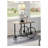 Kendig Industrial 28"L End Table with Storage in Oak and Antique Gray