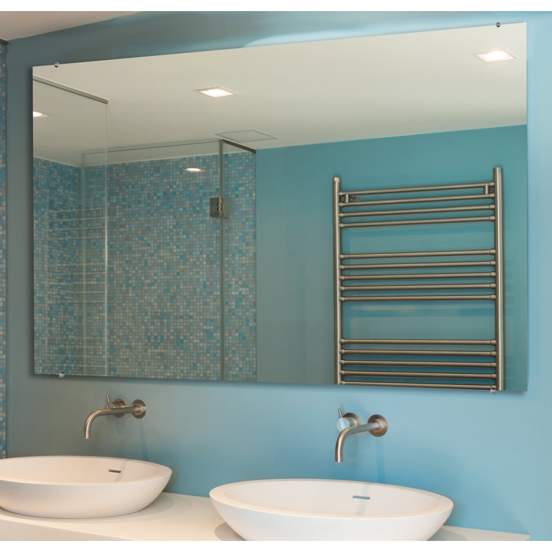 Cheston Flat Wall Mirror, 30.5" x 46"