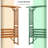 Outsunny Patio Garden Bench Arbor Arch With Pergola And 2 Trellises, 3 Seat Natural Wooden Outdoor Bench For Grape Vines & Climbing Plants, Backyard Decor, Brown