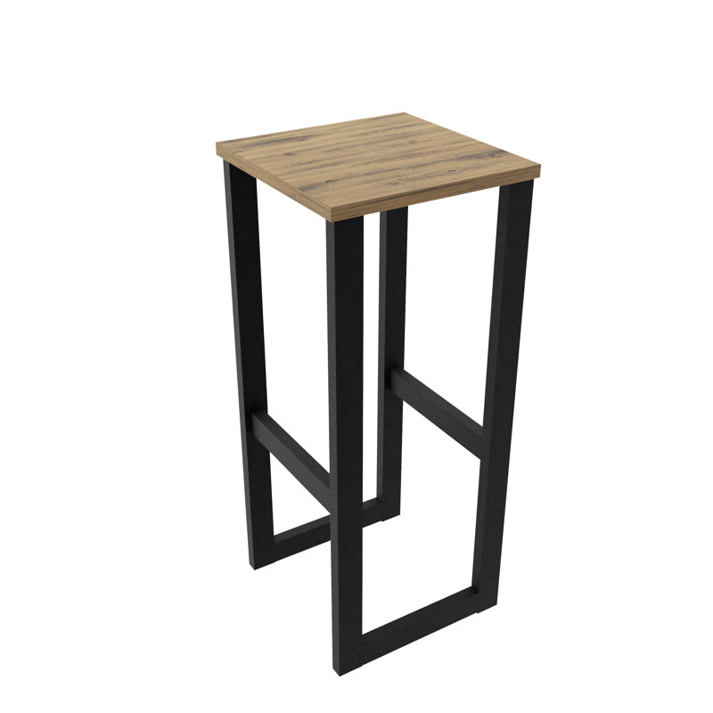 Akosha Bar Stool, Oak, Bar Stool 28” Seat Height