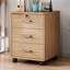 37cm Wide 3 -Drawer File Cabinet