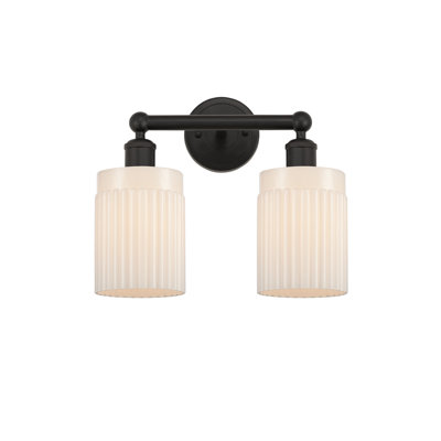 Éclairage pour salle de bain à intensité variable 2 lumières Elloise l 13,5 po
