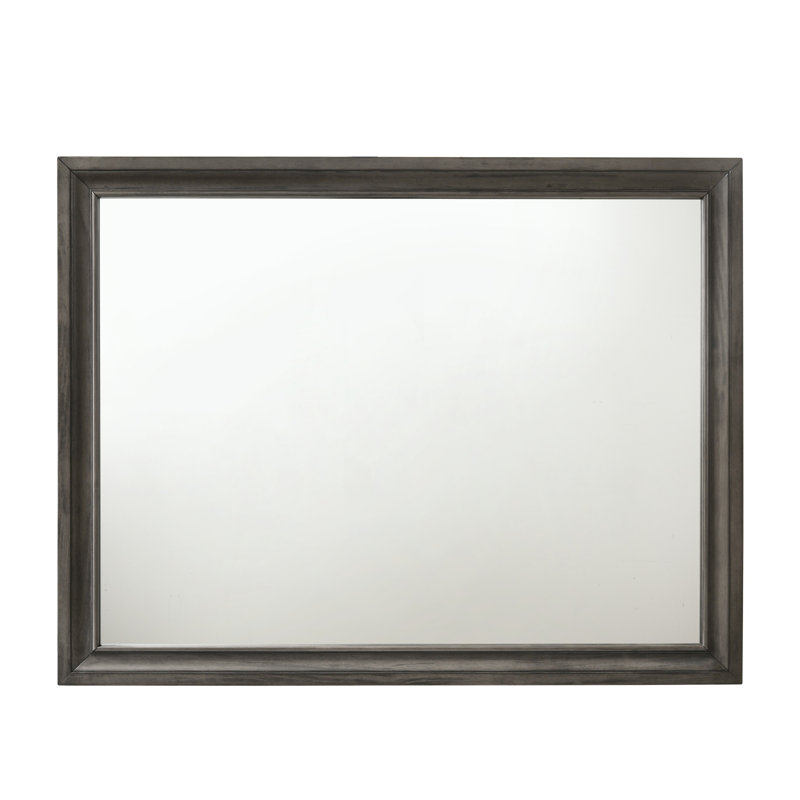 Naima Finish Mirror, Mirror, Gray