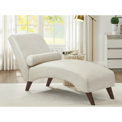 Chaise longue rembourrée