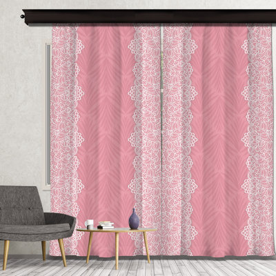 Rideau en polyester Brunson