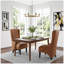 Faux Leather Accent Chair