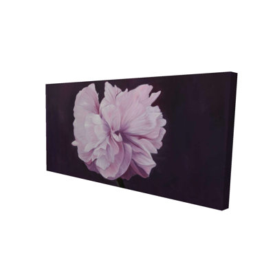 Belle fleur mauve - toile de bureau mauve pour la décoration intérieure