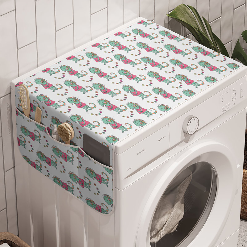 Paquet de 2 écume de mer de Sienne brûlée 47 po x 18,5 po East Urban Home Gecko