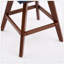 Tabourets pivotants avec pieds en bois, ensemble de 2-119971157