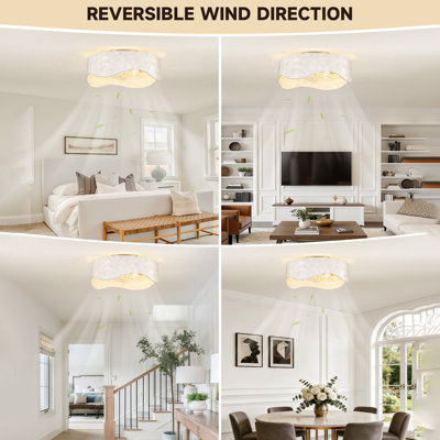 Ventilateur de plafond Boho Coastal