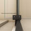 44-48" W X 76" H Scalable Adjustable Frame Shower Door With 1/4"(6Mm) Clear SGCC Tempered Glass