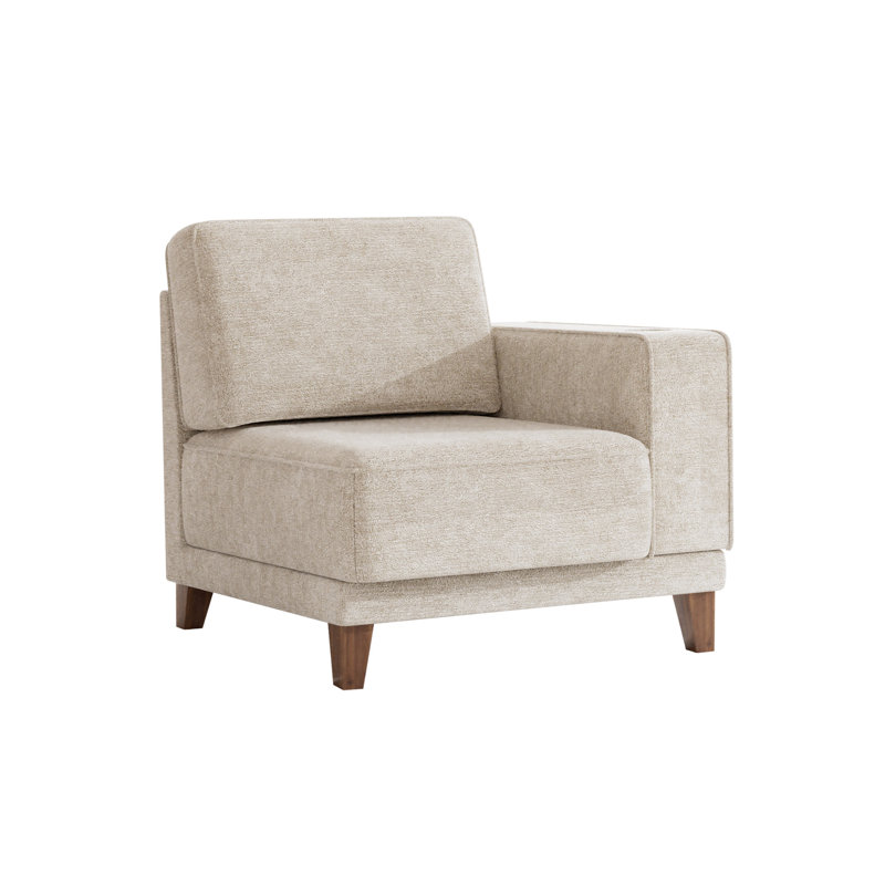 2505 - Chaise droite crème 2