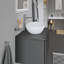 Duravit Design Classics Ceramic Oval Vessel Bathroom Sink with Overflow