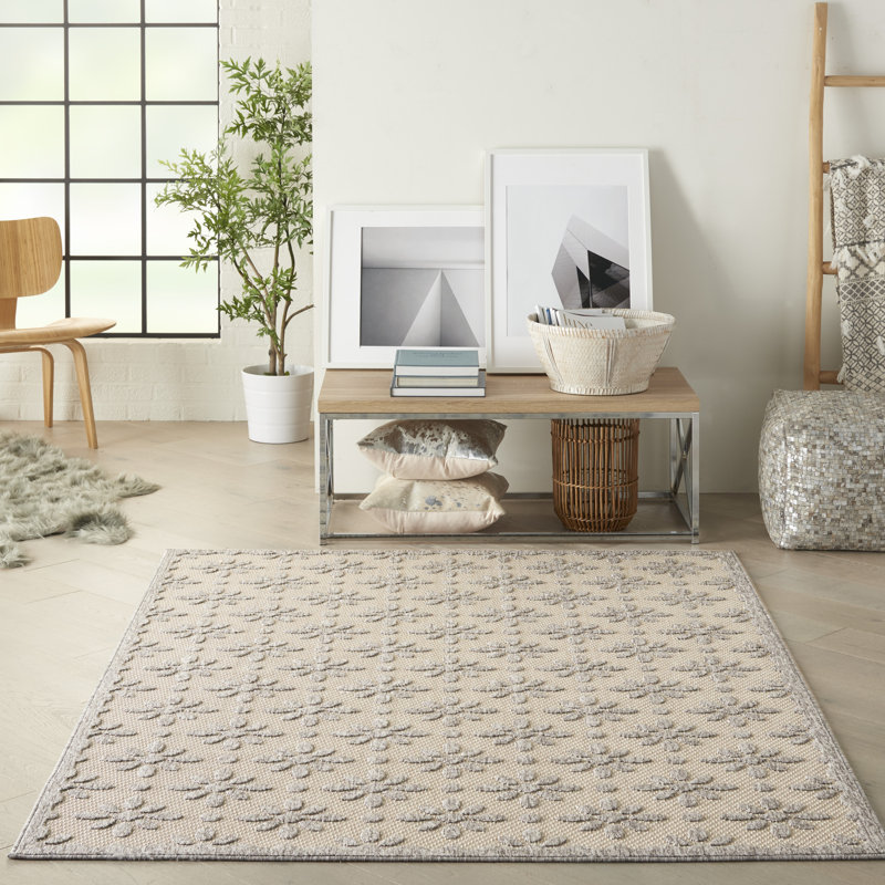 Tapis crème Therese, Rectangle 6 pi x 9 pi
