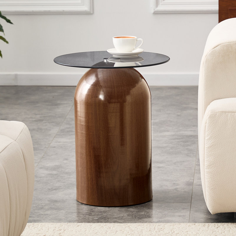 Tables basses compactes et à cocktail, verre trempé moderne, maison moderne