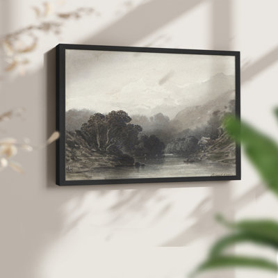 Paysages rétro-CDL XXXVI - reproduction encadrée - réaménageable